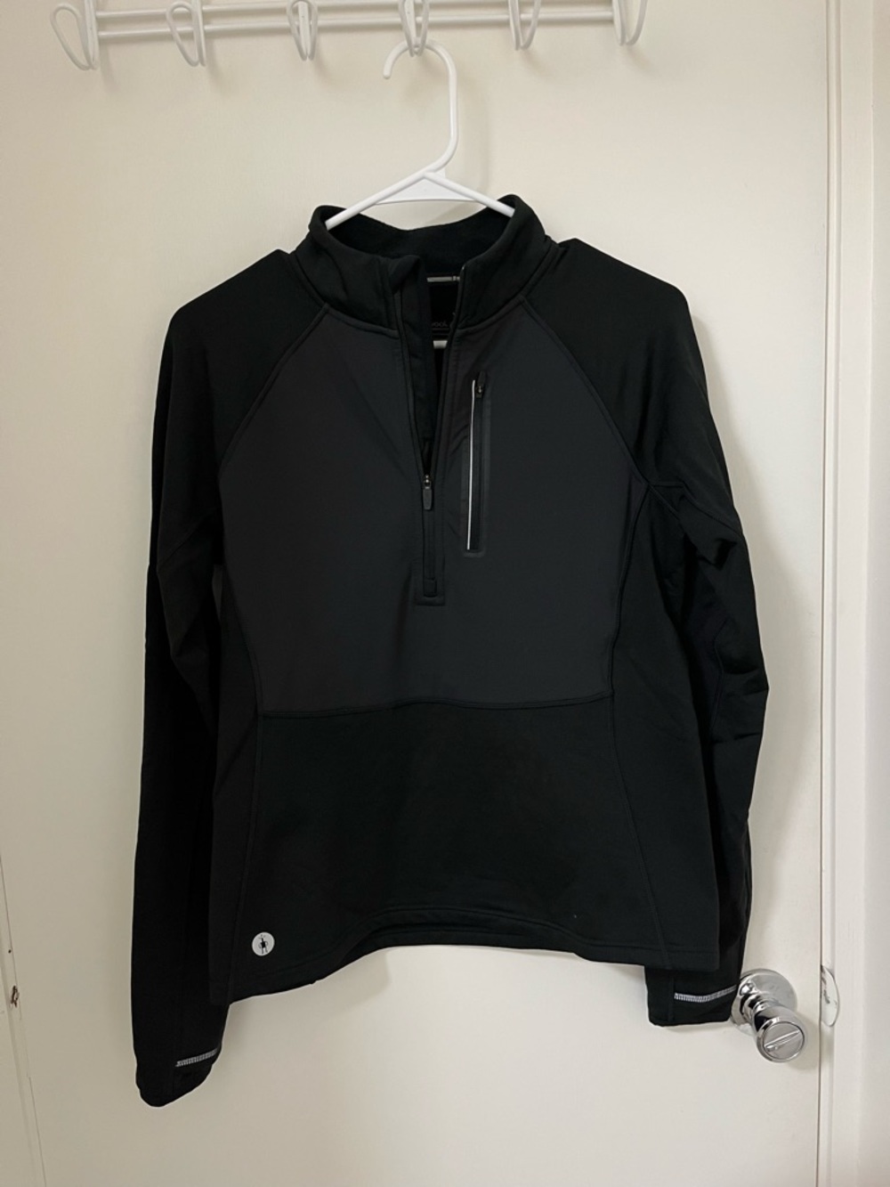 Smartwool Active Fleece Wind 1/2 Zip Pullover Jacket - Hiking Jacket Running
